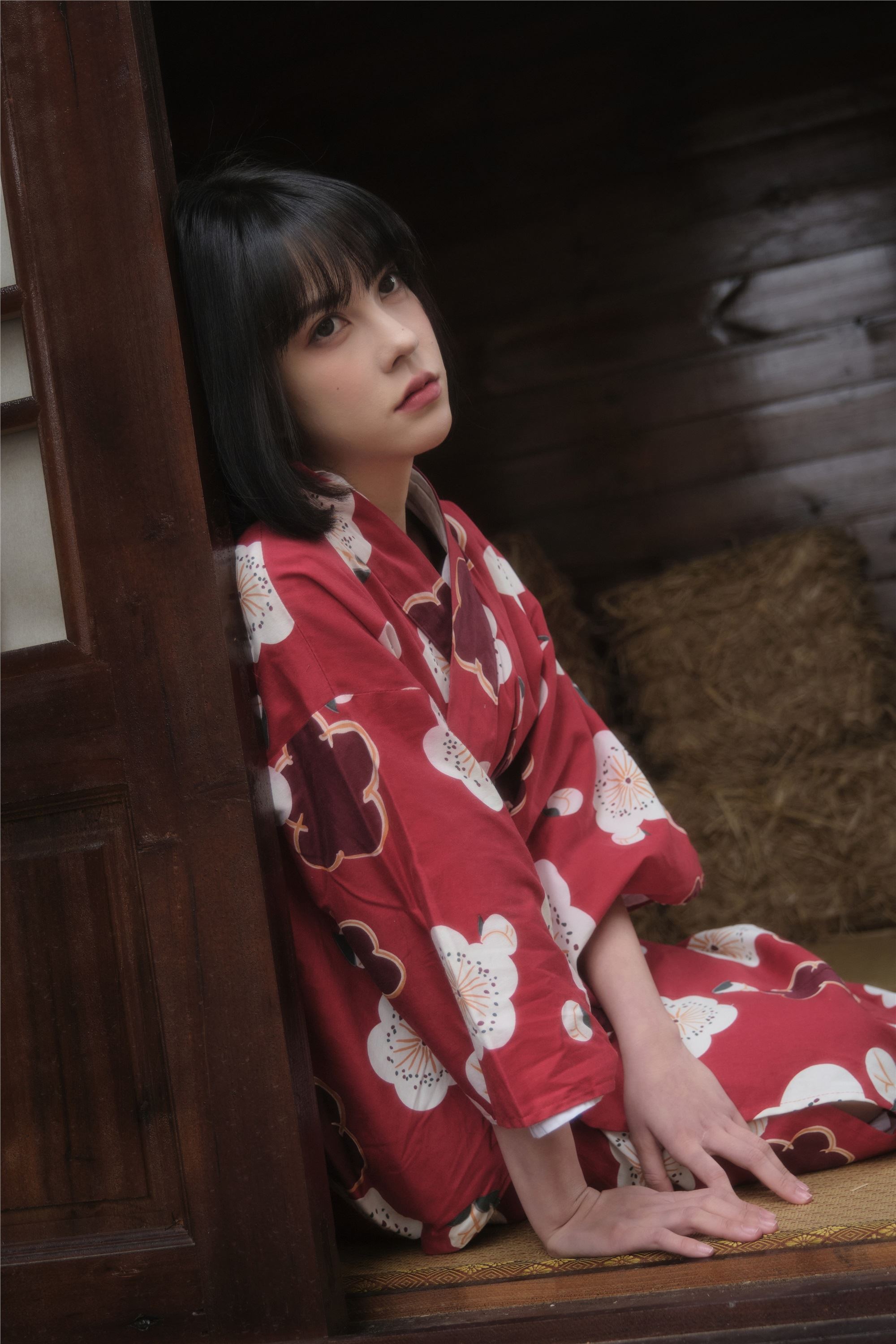 YITUYU艺图语 2025.02.08 和服少女 悲伤薯条555